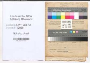 Entnazifizierung Ursell Schultz, geb. 13.02.1910 ()