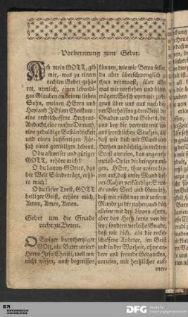 Geistreiches Gebet-Buch