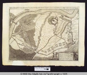 Abbildung welcher gestalt die Vestung Phillippsburg von der Köngl. Frantzeischen Armee under dem Comando des Gen. Duc. de Anguin ist den 29 Aug. belägärt beschossen und den 9 sept 1644 mit Acord erobert worden