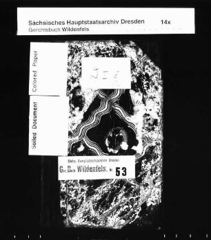 Gerichtshandelsbuch von Friedrichsthal (bei Wildenfels), Bd. 08