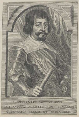 Bildnis des Franciscvs de Mello, Comes de Azvmar