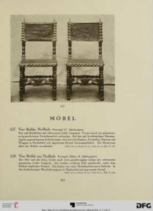 Möbel (Nr. 627-675)
