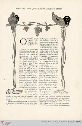 Odds and ends from Edward Penfield's Studio