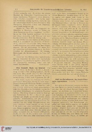 [Rezension von: Adolf von Oechelhaeuser, Aus Anselm Feuerbachs Jugendjahren]