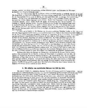 4. Die Arbeiten des statistischen Bureaus von 1816 bis 1844