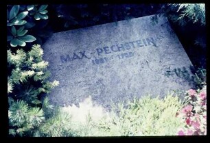 Grab Max Pechstein 24.7.66.