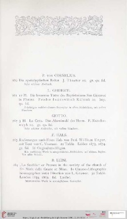 [Cornelius-Zingg] / Convolute (Nr. 280 - 1506)