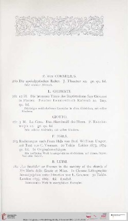 [Cornelius-Zingg] / Convolute (Nr. 280 - 1506)