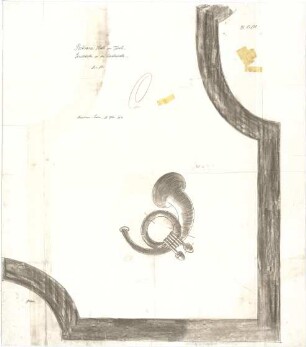 Fischer, Theodor; Hall / Tirol (Österreich); Postgebäude - Decke in der Schalterhalle (Detail)