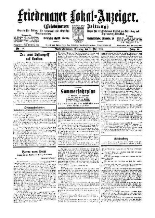 Nr. 116, 21.05.1918