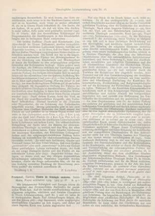 519-521 [Rezension] Frommel, Gaston, Etudes de théologie moderne