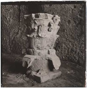 Säulenfragment (Kapitell), Baalbek: Ansicht