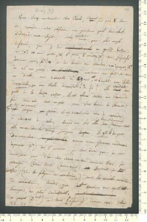 Brief von Adelbert von Chamisso an Charles de Chamisso