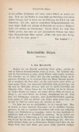 382-401 Niederländische Skizzen : Fortsetzung
