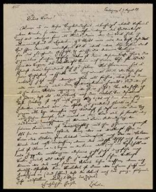 Brief an Bruno, 03.08.1909, Tendaguru