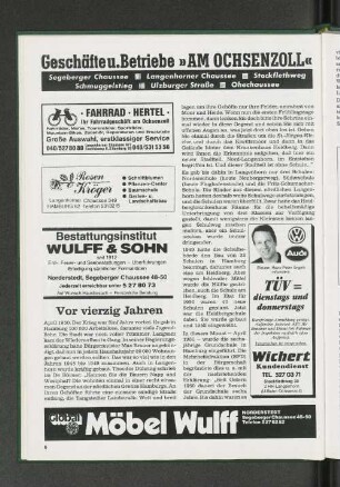 Vor vierzig Jahren