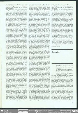 Grundlagen einer Entwurfstheorie: Understanding Computers and Cognition : Rezension