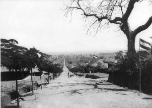 Morogoro: Blick vom Bezirksamt