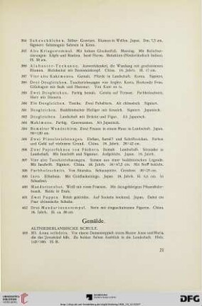 Gemälde (Nr.403-448)