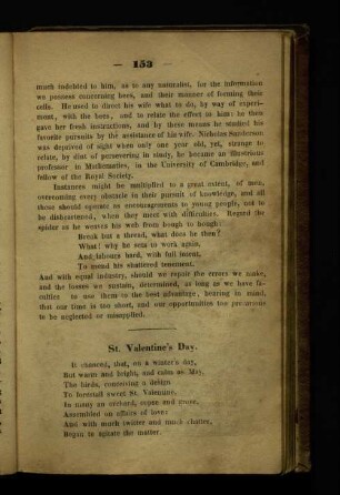 St. Valentine's Day.
