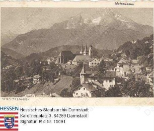 Berchtesgaden, Panorama