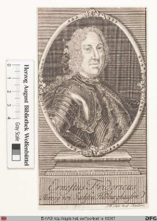 Bildnis Ernst Friedrich II., Herzog zu Sachsen-Hildburghausen (reg. 1724-45)