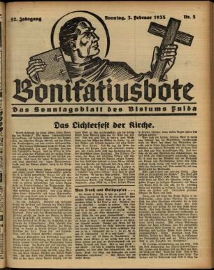 Ausgabe vom Sonntag, den 03. Februar 1935.