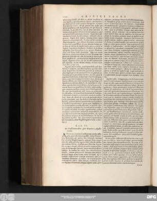Cap. II. De Constitutionibus, quae dicuntur Apostolorum.