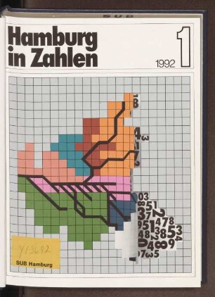 46.1992: Hamburg in Zahlen : Zeitschrift des Statistischen Landesamtes der Freien und Hansestadt Hamburg