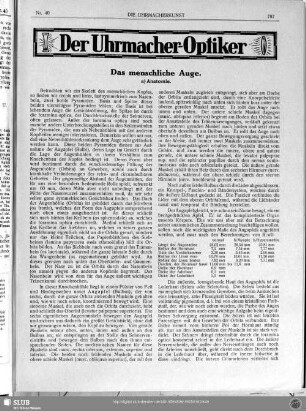 Das menschliche Auge