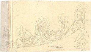 Lange, Ludwig; Lange - Archiv: I.2 Griechisch-römischer Stil - Ornament (Detail)