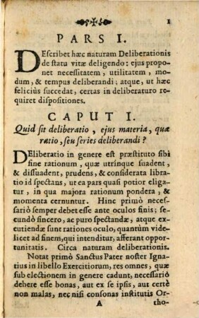 Methodus Certi Vitae Status Deligendi Practica