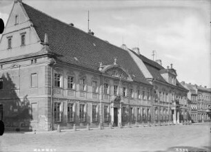 Brand von Lindausches Palais II & Lyceum & Amtsgericht