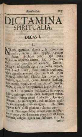 Dictamina Spiritualia