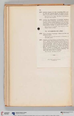 VII. Aus Korinth und Athen