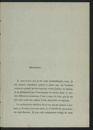 [Discurso]