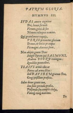 Hymnus III.