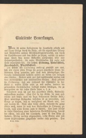 Einleitende Bemerkungen.