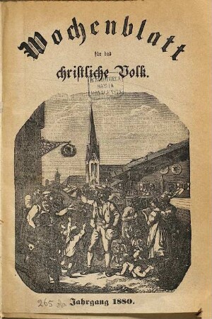 Wochenblatt für das christliche Volk. 1880