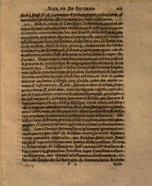 Disputationum Anti-Papisticarum Decima Quinta De Ecclesia