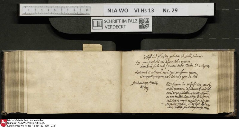 Stammbuch des Gottfried Crusius (Cruse) aus Stendal