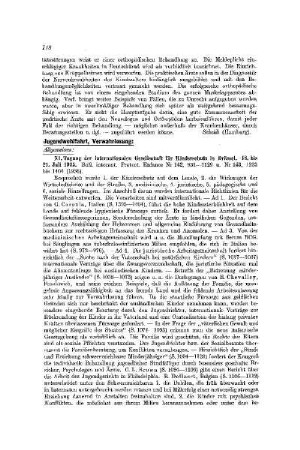 Jugendwohlfahrt, Verwahrlosung