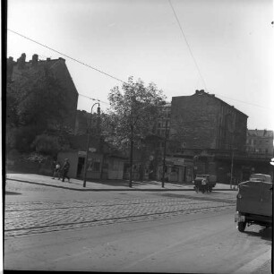 Negativ: Ruine, Yorckstraße 50, 1953