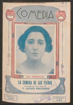 [Fotografía de] Lola Membrives
