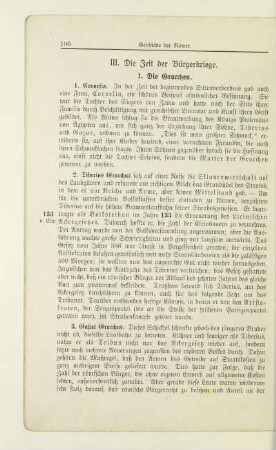III. Die Zeit der Bürgerkriege