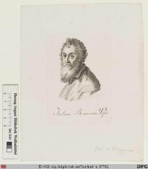 Bildnis Giulio Romano (eig. Giulio Pippi)