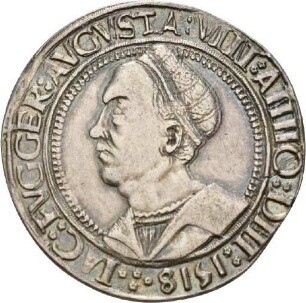 Medaille von Hans Schwarz auf Jakob Fugger „den Reichen“, 1518