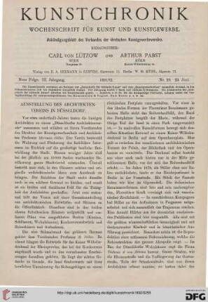 Heft 29 (23. Juni 1892)