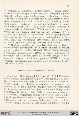 Kościół p.w. Nawiedzenia NP Marii