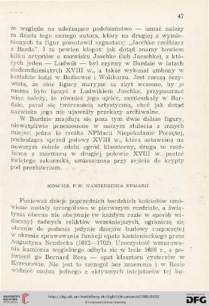 Kościół p.w. Nawiedzenia NP Marii